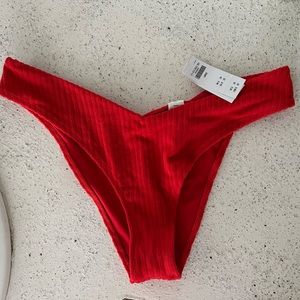 Terry Tall-Side High-Leg Cheeky Bottom